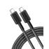 Anker 322 USB-C to USB-C Cable Fast Charging & Data Transfer 0.9m 60W - Back
